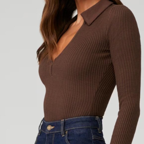 The Range Women's Brown Bodysuit - Picture 5 of 5